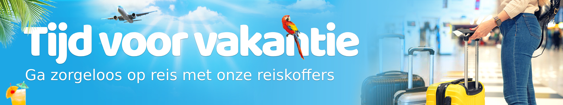 Zomer koffers desktop