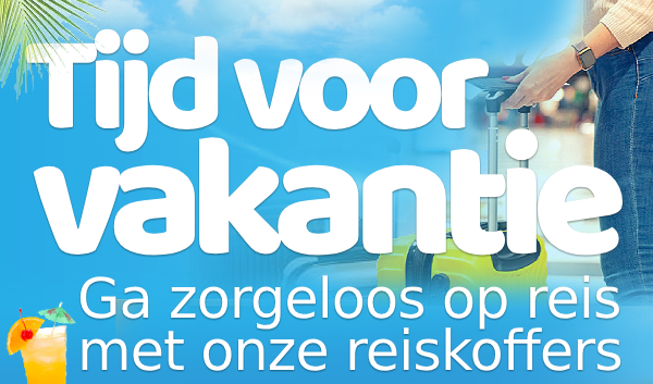 Zomer koffers mobiel