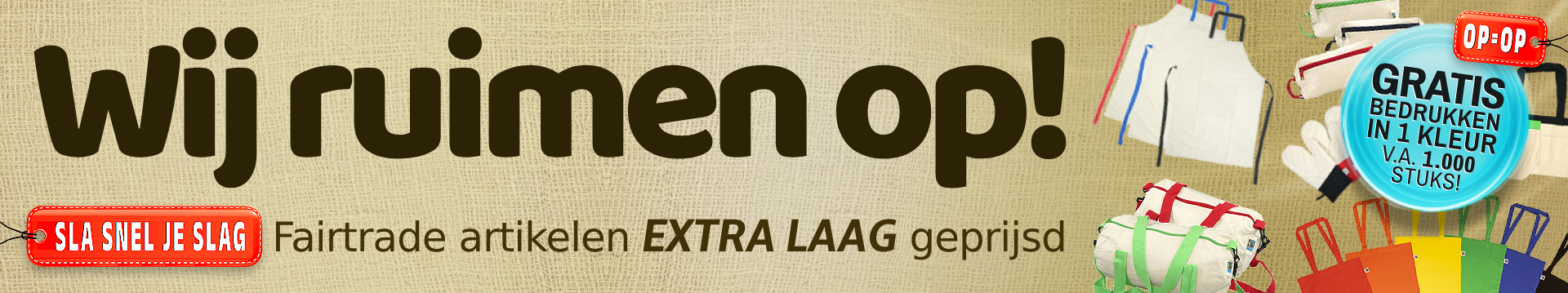 Fairtrade opruiming desktop
